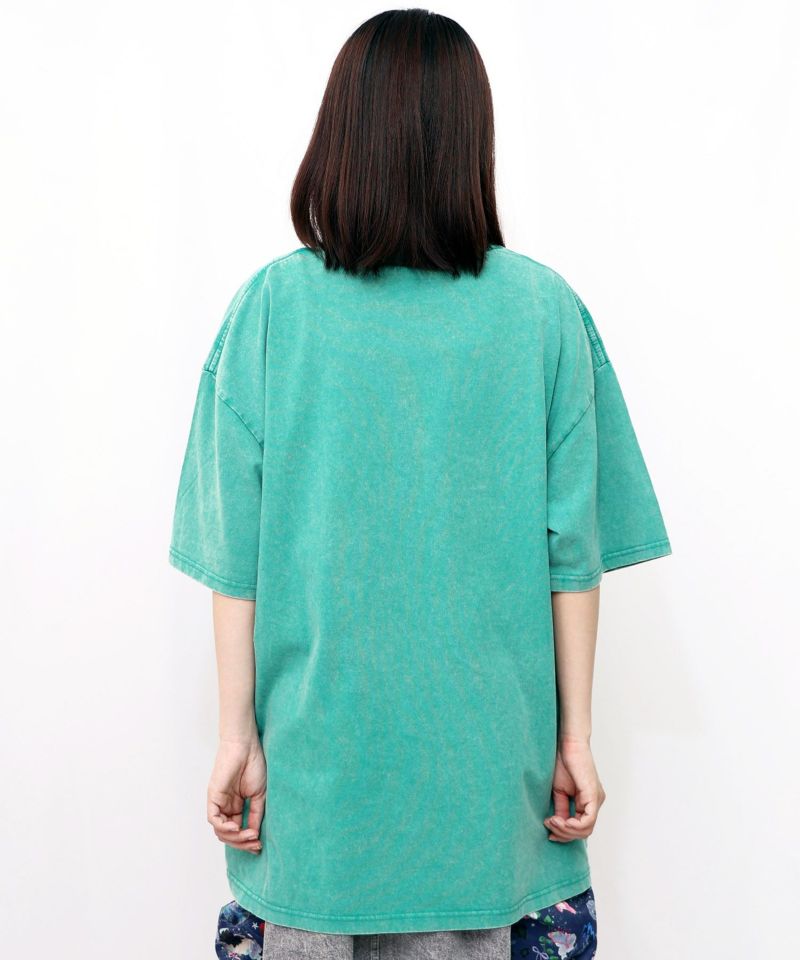 カオス柄ピグメントTシャツ-14