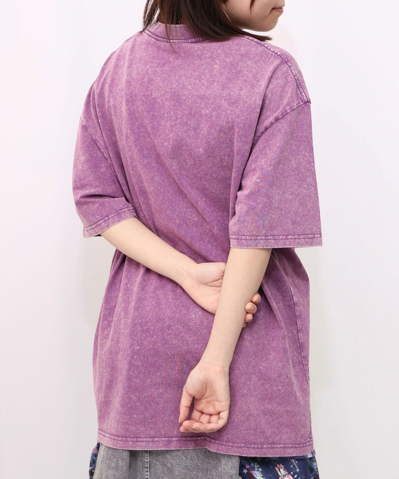 カオス柄ピグメントTシャツ-18