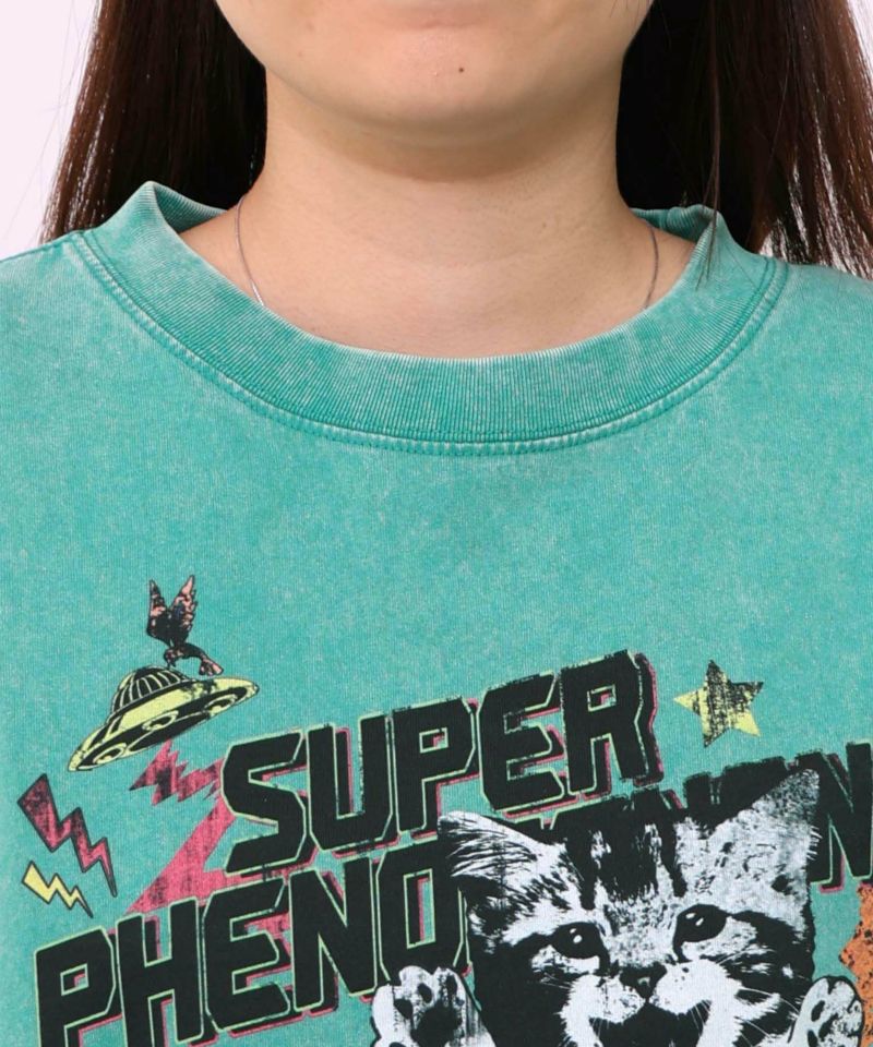 カオス柄ピグメントTシャツ-26
