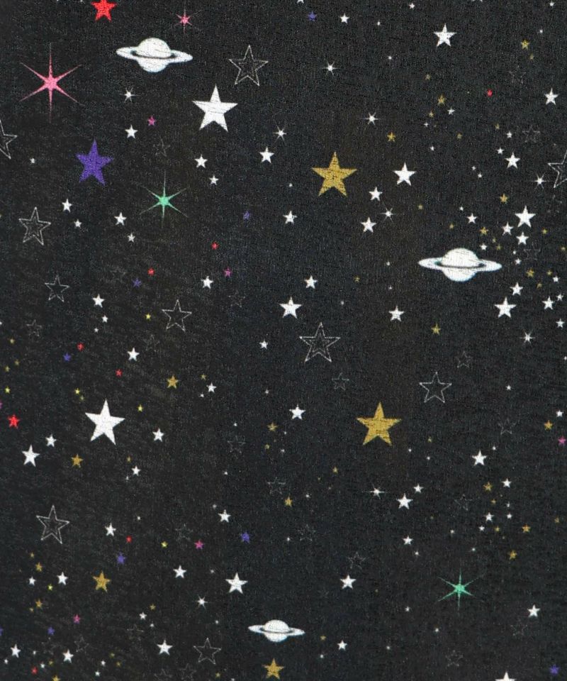 アート・宇宙・花柄 3柄展開 接触冷感シアーロンT-15