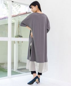 ワン子♡ 152694：イチゴ柄メッシュ切替ワンピースの通販-ScoLar