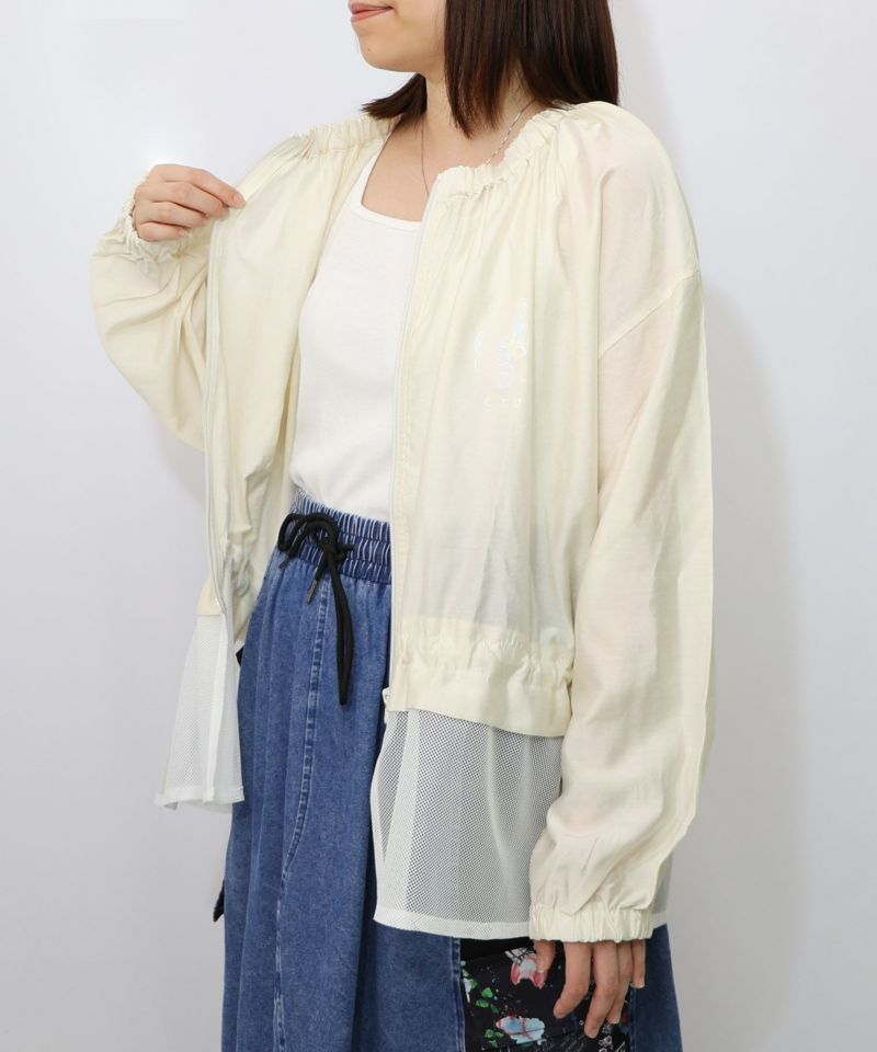 152690：スカラーちゃんロゴ メッシュ切替ブルゾンの通販-ScoLar