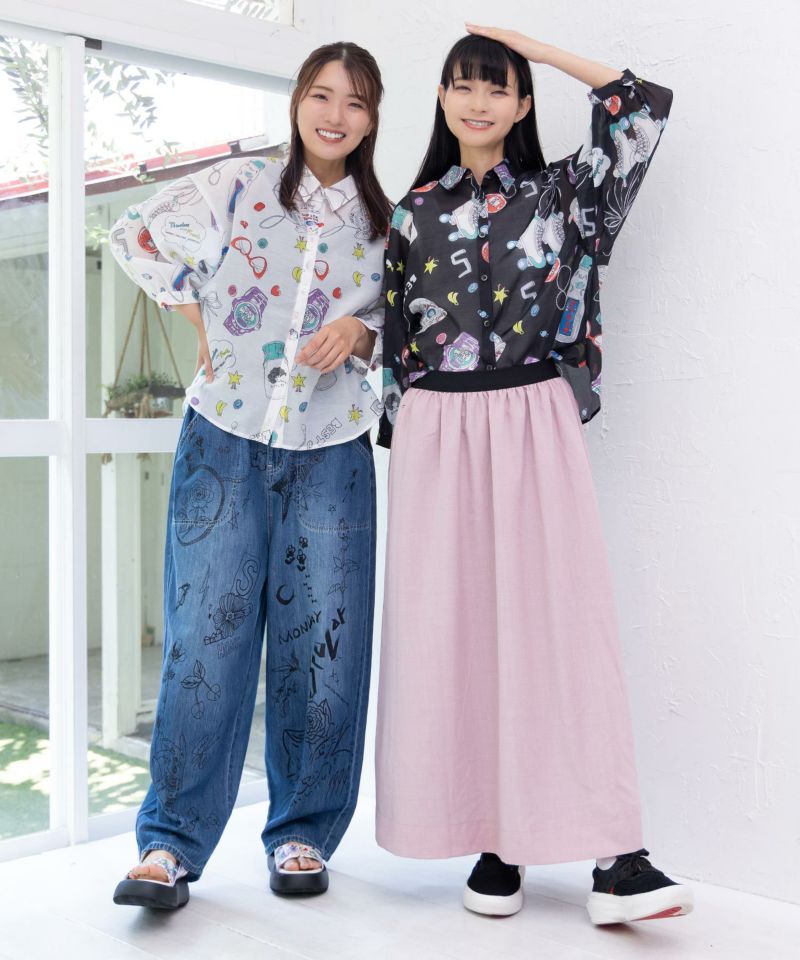 平成流行の総柄シャツ-2