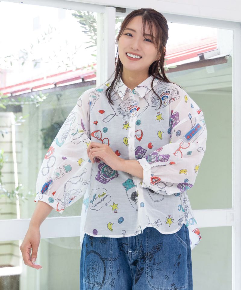 平成流行の総柄シャツ-5