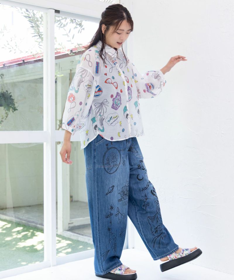 平成流行の総柄シャツ-6