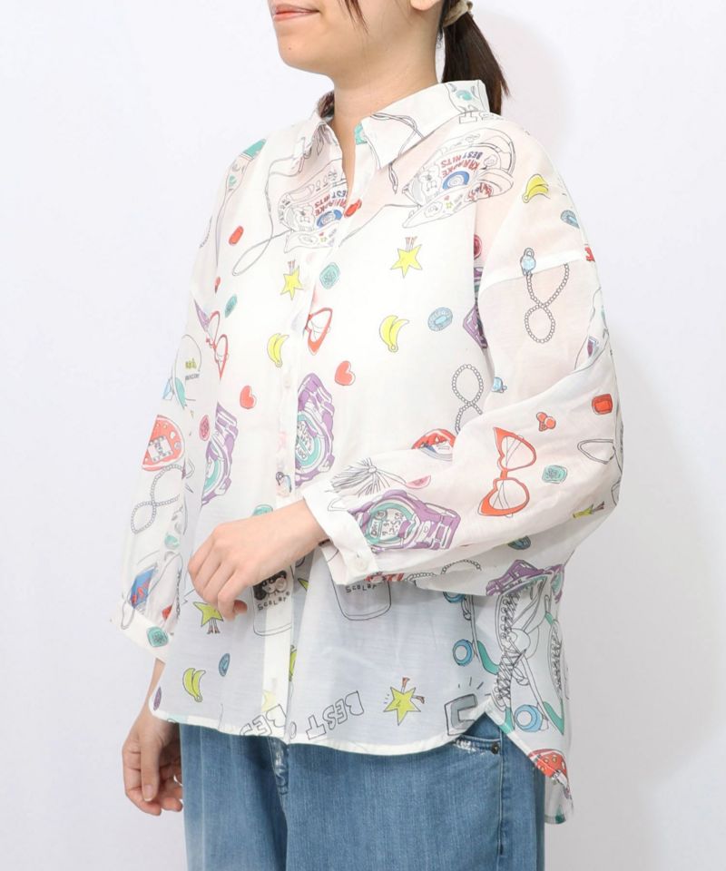 平成流行の総柄シャツ-9