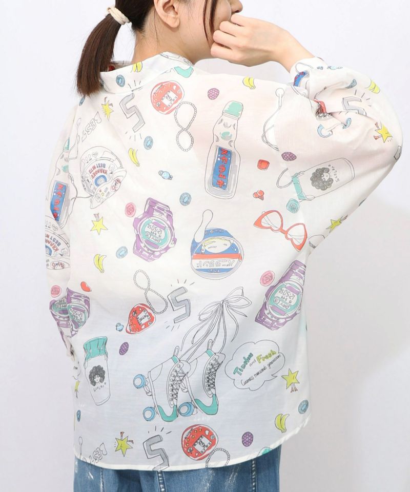 平成流行の総柄シャツ-10