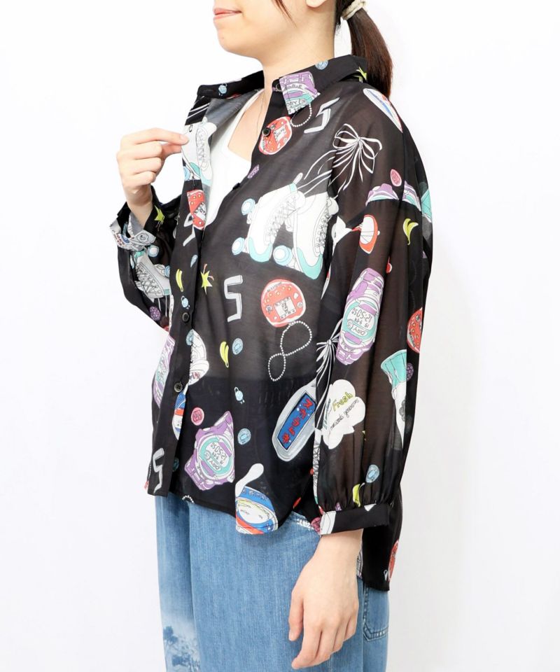 平成流行の総柄シャツ-13