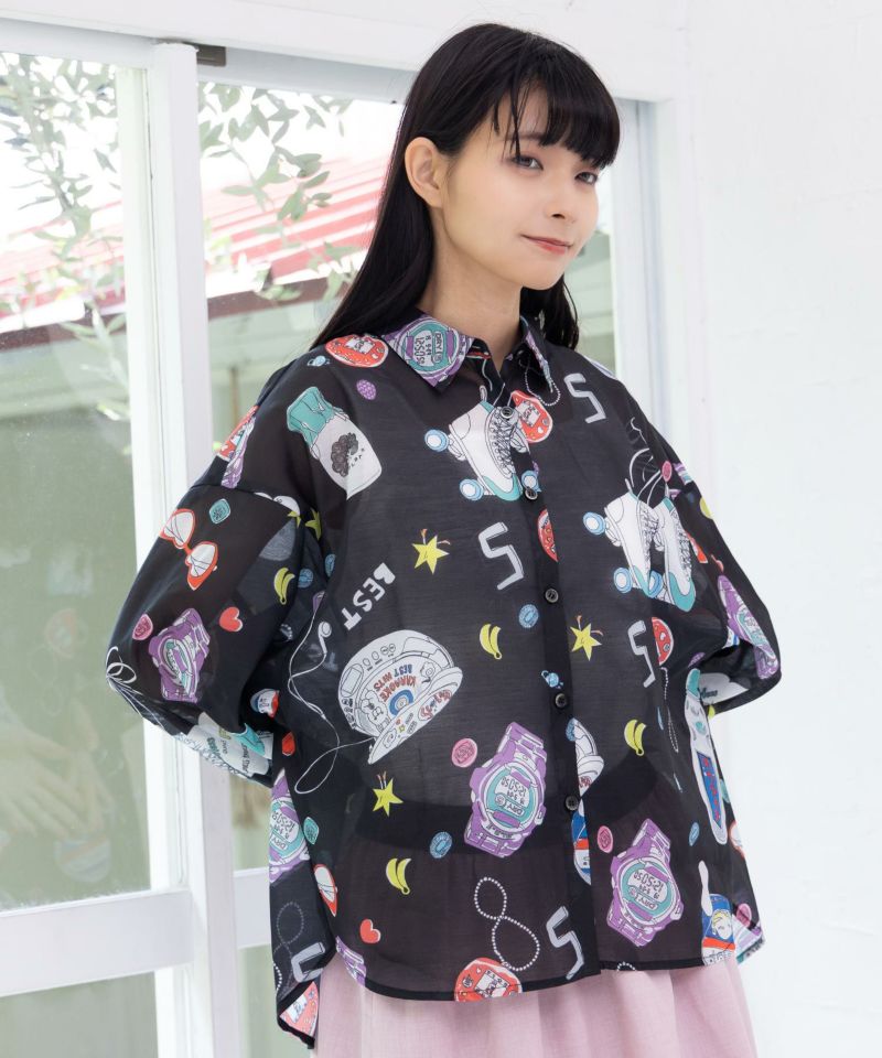 平成流行の総柄シャツ-16