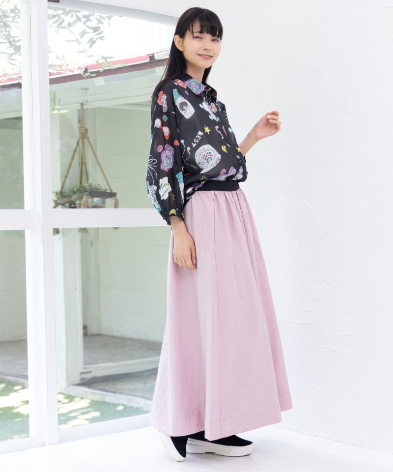 平成流行の総柄シャツ-18