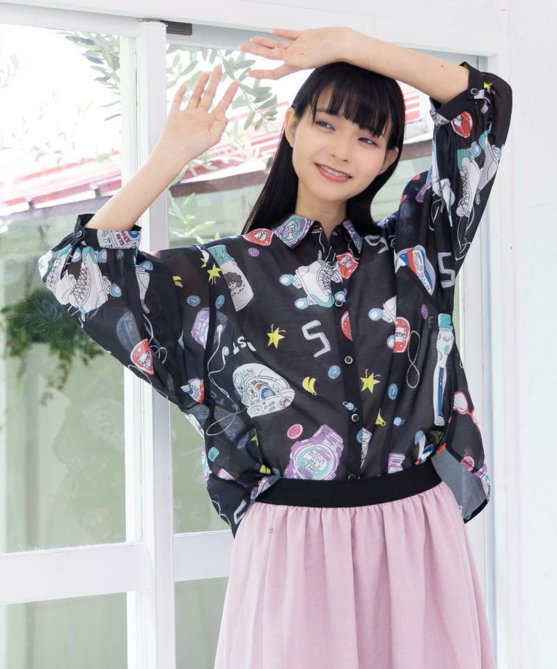 平成流行の総柄シャツ-19