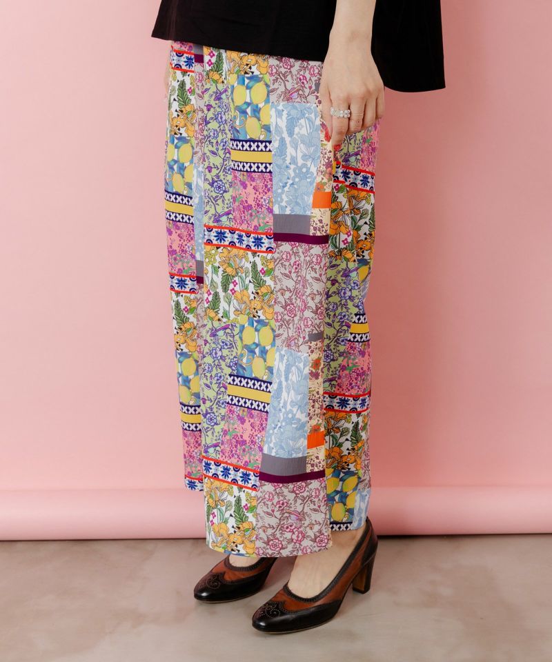 カラフルグレンチェックキュロットパンツ(100~150cm)(100cm