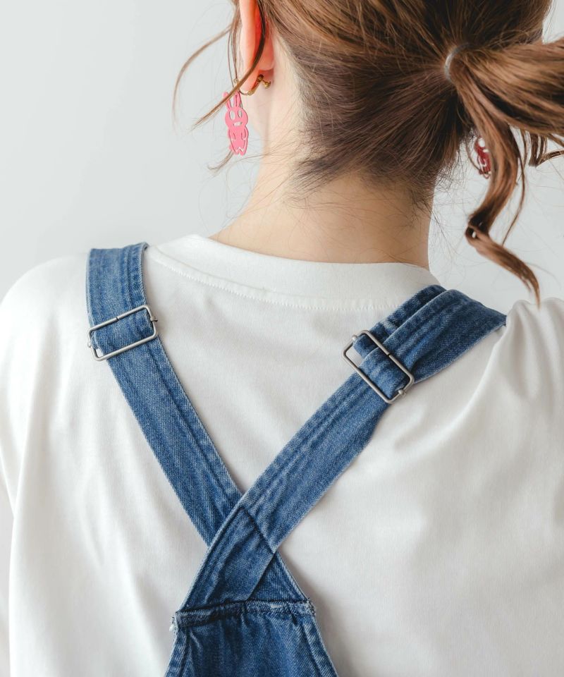 ワークテイスト刺繍 デニムベスト-26