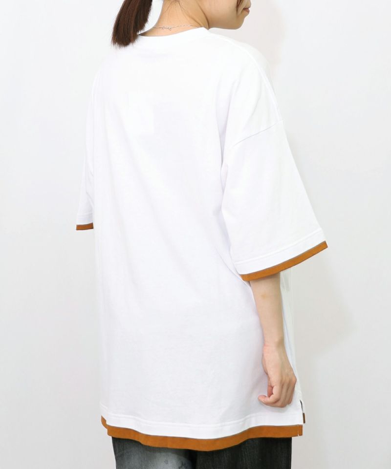 パリティのネコとモンスター「くいしんぼう」Tシャツ-10