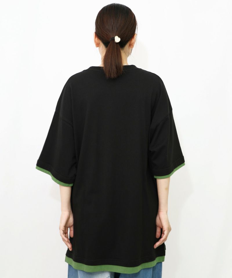パリティのネコとモンスター「くいしんぼう」Tシャツ-14
