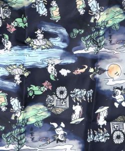 スカラー5柄展開 折り畳みエコバッグ-9