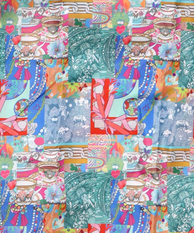 スカラー5柄展開 折り畳みエコバッグ-13
