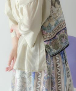552269：星座柄切替シアーシャツの通販-ScoLar