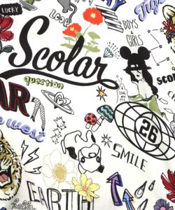 えんり 152748：タイガー柄切替デニムシャツの通販-ScoLar