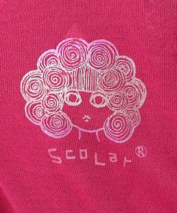 ScoLar 152740：オーロラ箔ロゴプリント 接触冷感カーディガン 152740：オーロラ箔ロゴプリント 接触冷感カーディガンの通販-ScoLar