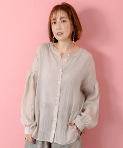 専用ページ02 553220：パリ柄ガーゼ 2WAYシャツプルオーバーの通販-ScoLar