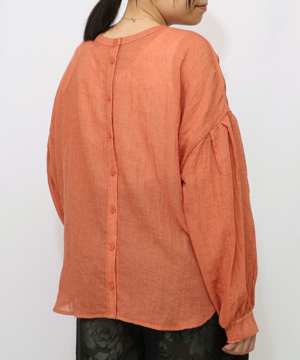 パリ柄ガーゼ 2WAYシャツプルオーバー-29