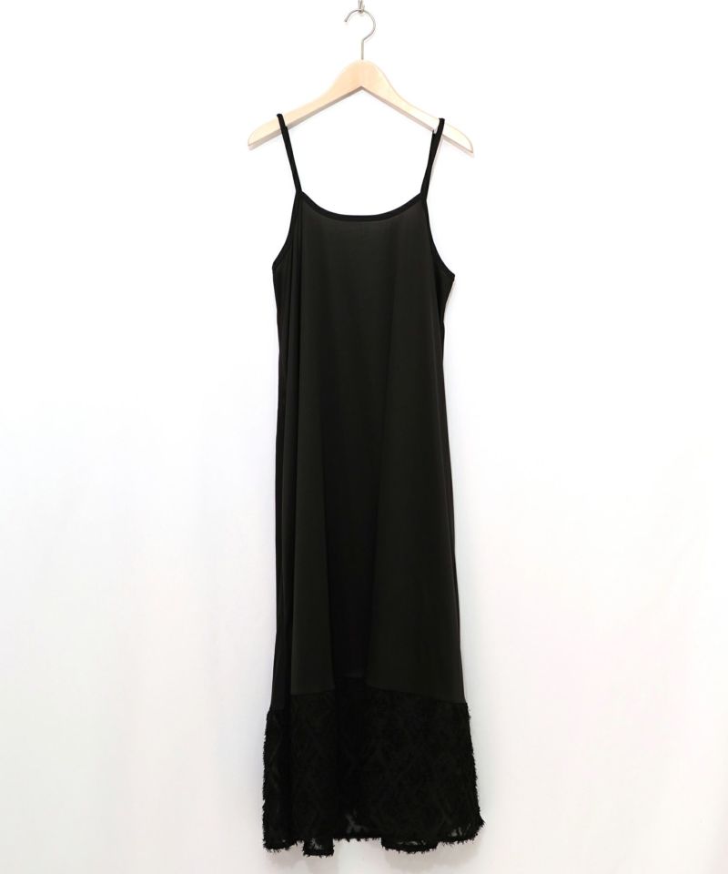 シフォン切替インナーワンピース-5