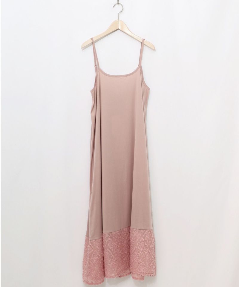 シフォン切替インナーワンピース-7