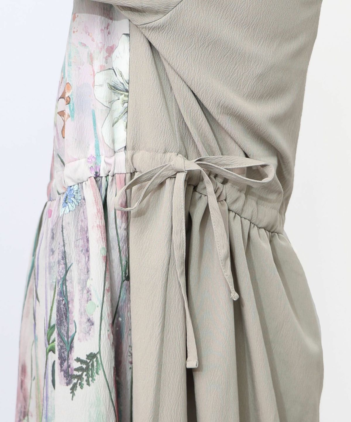 花柄アート切替ワンピース-20