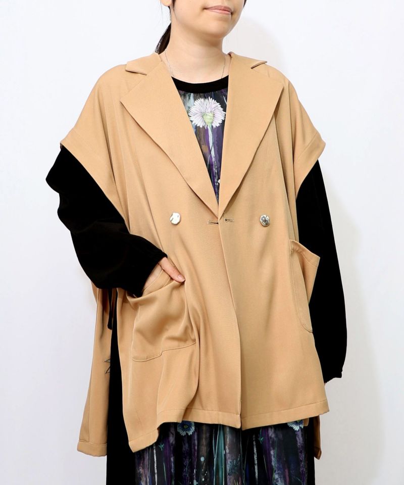 リボン刺繍テーラードジレ-13