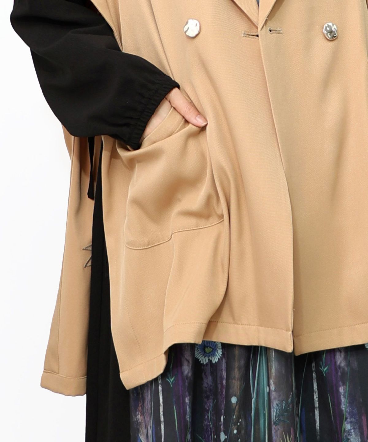 リボン刺繍テーラードジレ-19