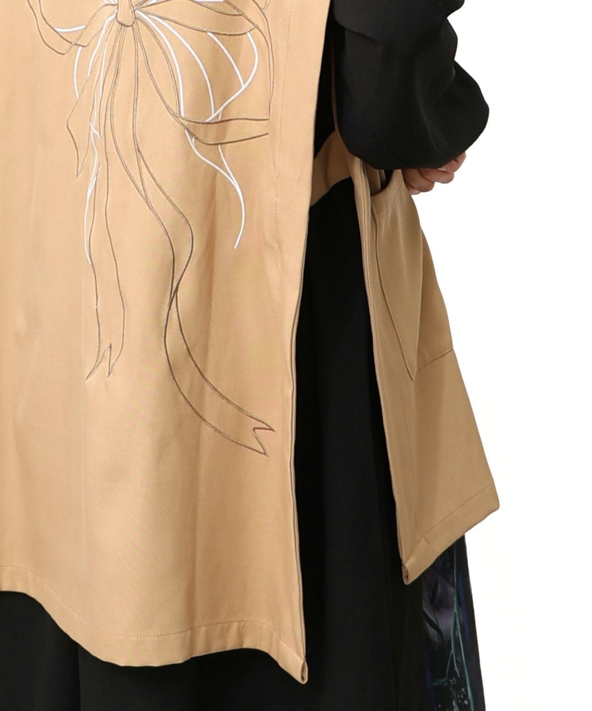 リボン刺繍テーラードジレ-20