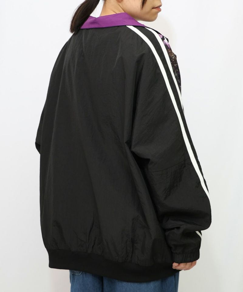 ☆スカラーパリティ　353107：クマ宇宙柄スポーティーブルゾン 353107：クマ宇宙柄スポーティーブルゾンの通販-ScoLar