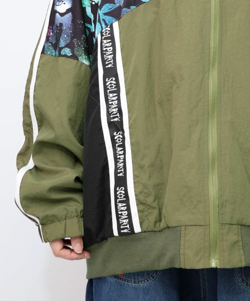 クマ宇宙柄スポーティーブルゾン-18