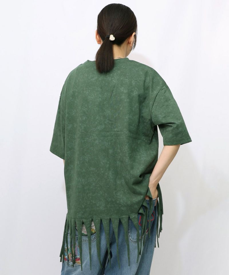 26周年ケーキとネコちゃん柄 フリンジプルオーバー-14