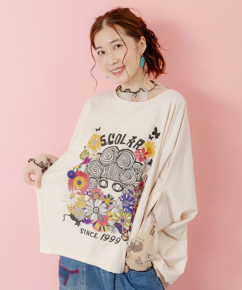 花柄スカラーちゃんプルオーバー-6