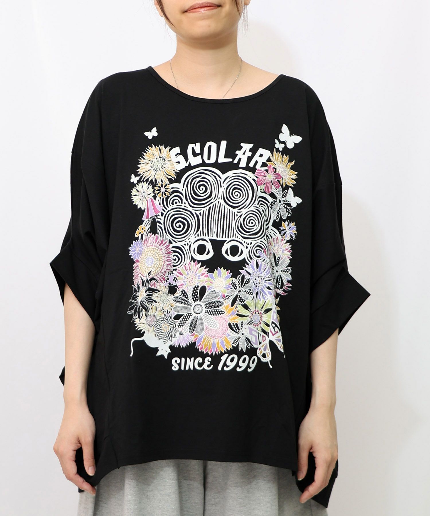 花柄スカラーちゃんプルオーバー-12