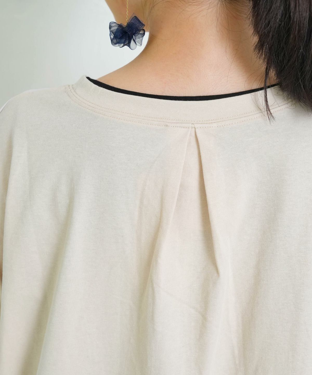 メルヘンな街柄レイヤード風プルオーバー-8