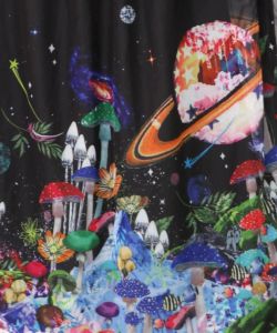 キノコの惑星柄チュールスカート-12