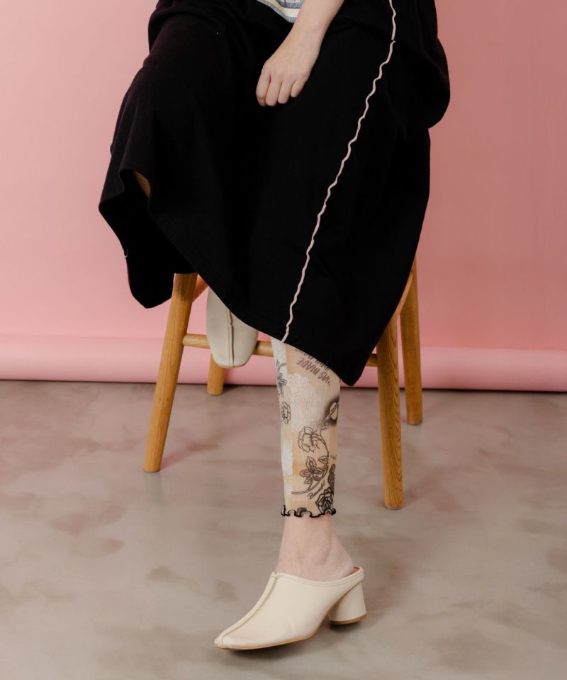 バイクゲーム柄メロウ切替ワンピース-9