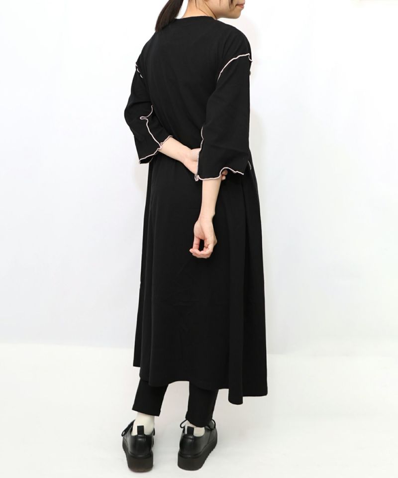 バイクゲーム柄メロウ切替ワンピース-12