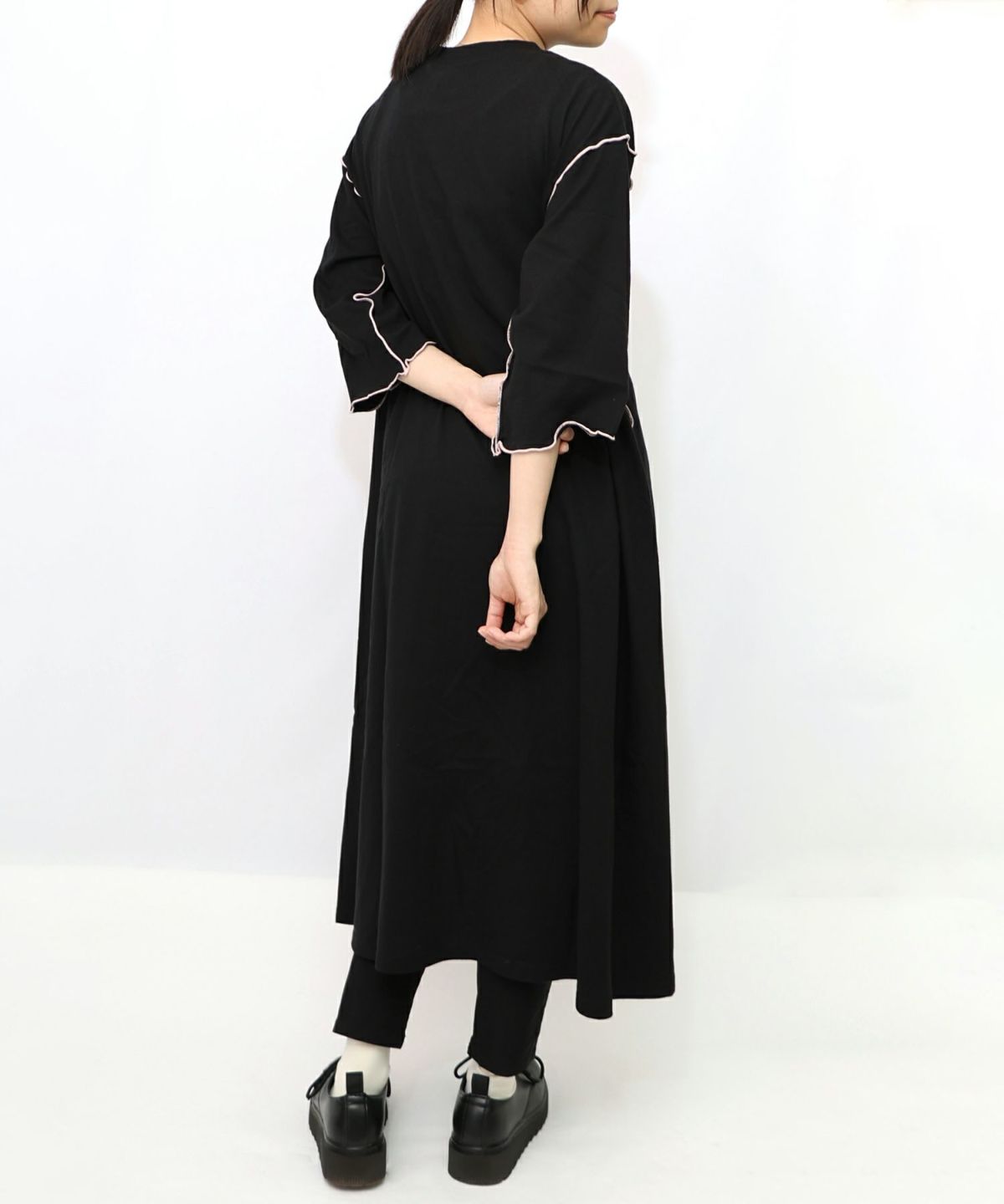 バイクゲーム柄メロウ切替ワンピース-12