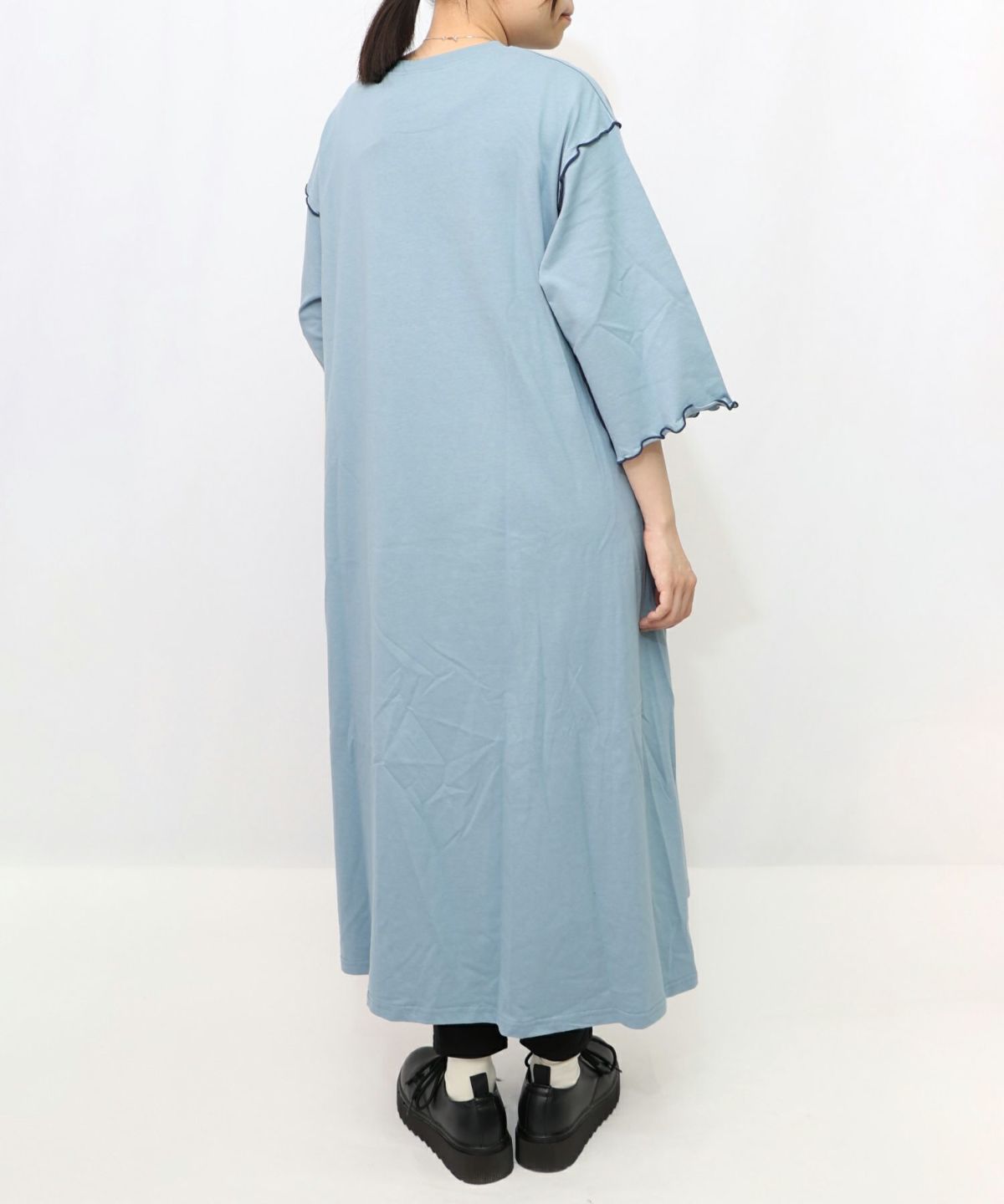 バイクゲーム柄メロウ切替ワンピース-16