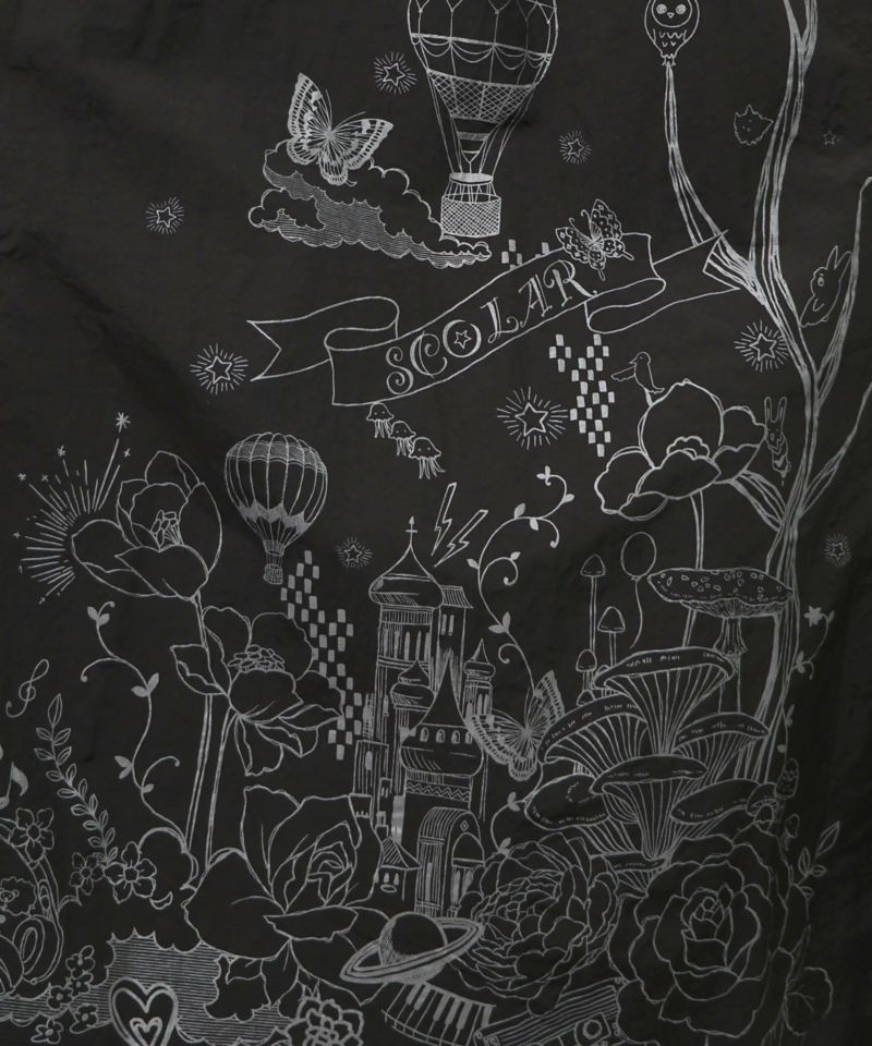 バイカラースポーティースカート-11