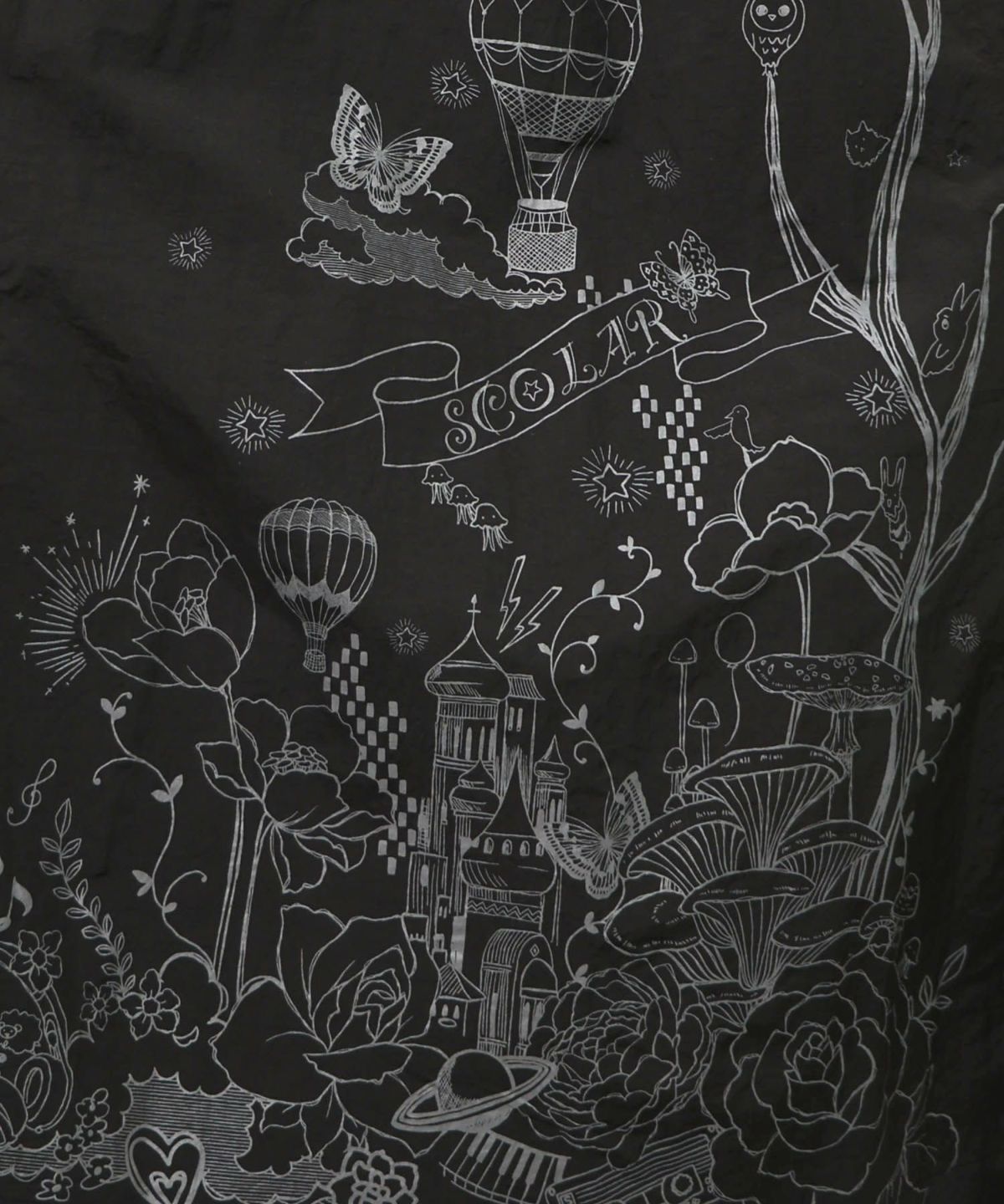 バイカラースポーティースカート-11