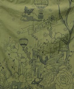 バイカラースポーティースカート-15