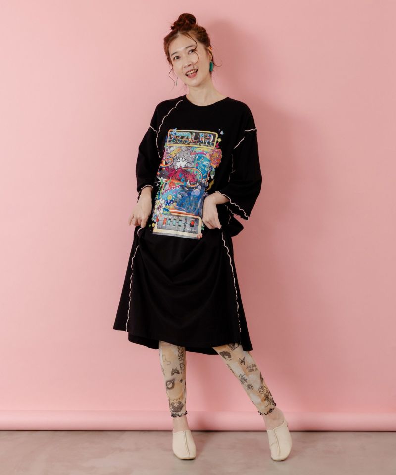 ラメニットソー3柄展開レギンス-2