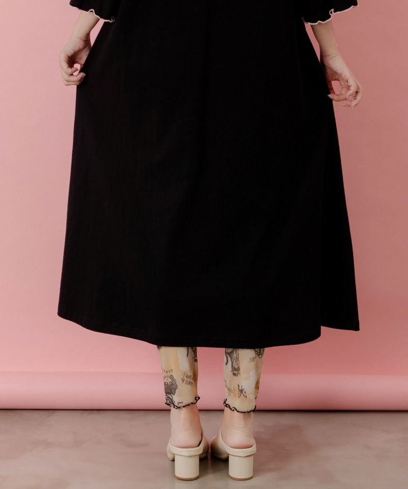 ラメニットソー3柄展開レギンス-4