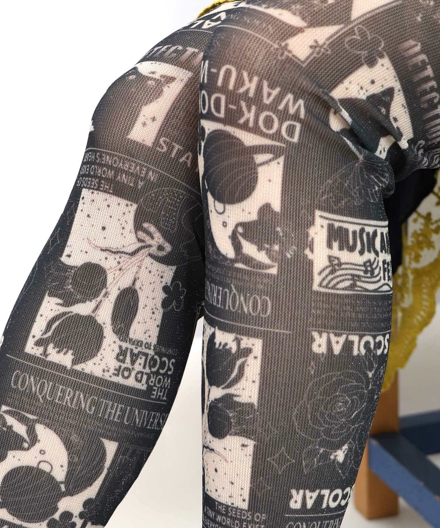 ラメニットソー3柄展開レギンス-12