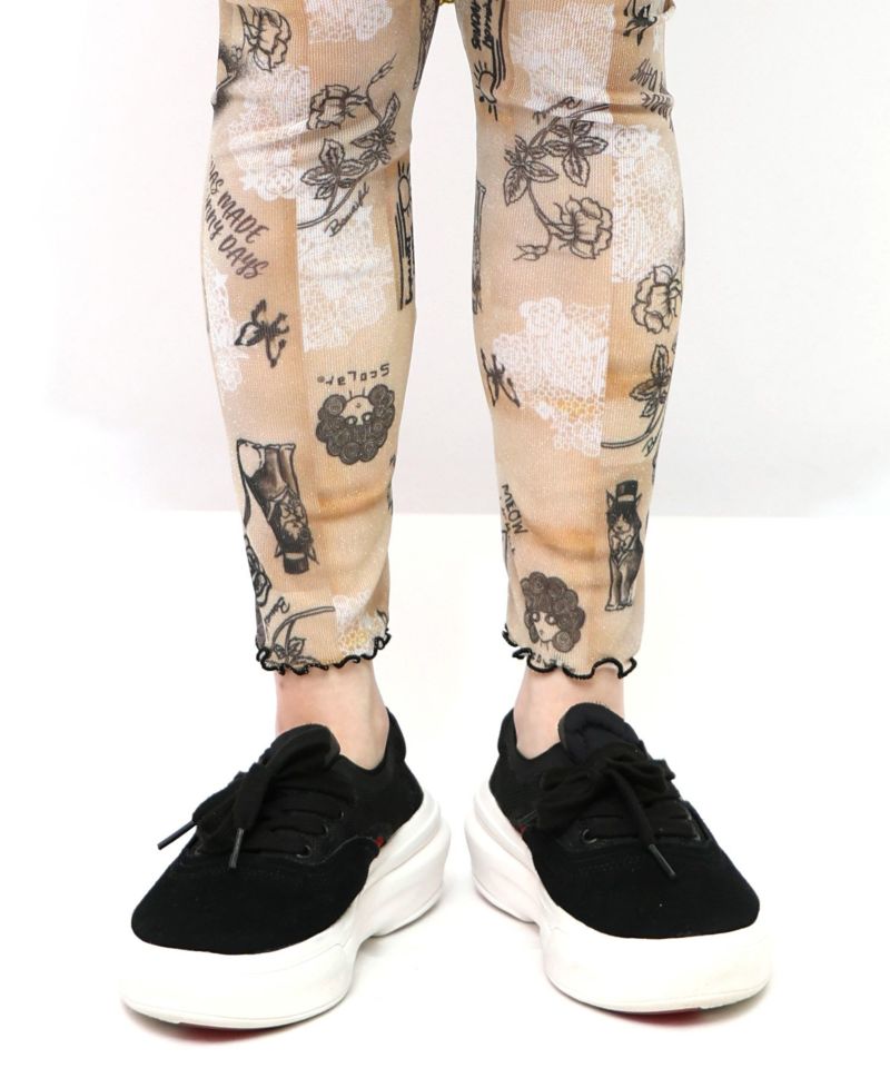 ラメニットソー3柄展開レギンス-13